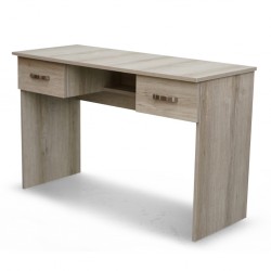 Azell office table with 2 drawers MDF greyish grey