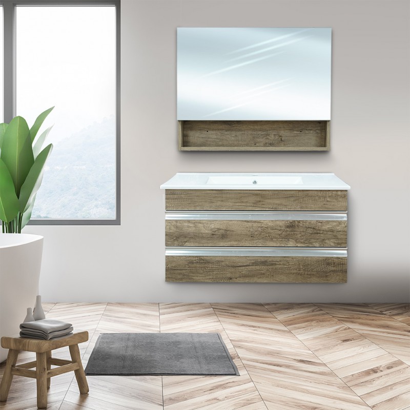 Octavia Bathroom Furniture 70126 Marron