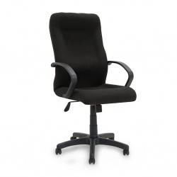 Elle High Back Office Chair Black Color