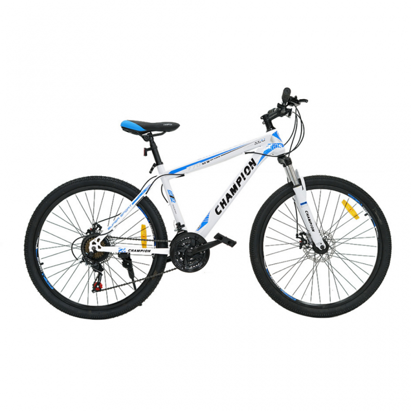 Champion YM770 26" White/Blue MTB Bike