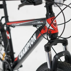 Champion YM770 26" Black/Red MTB Bike