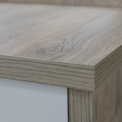 Portobello Dressing Table Beige & Oak