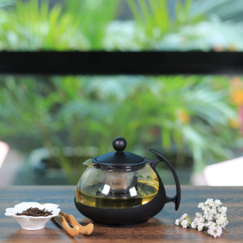 Wonderchef WON321 Piccolo 750ml Glass Tea Infuser With Plunger "O"