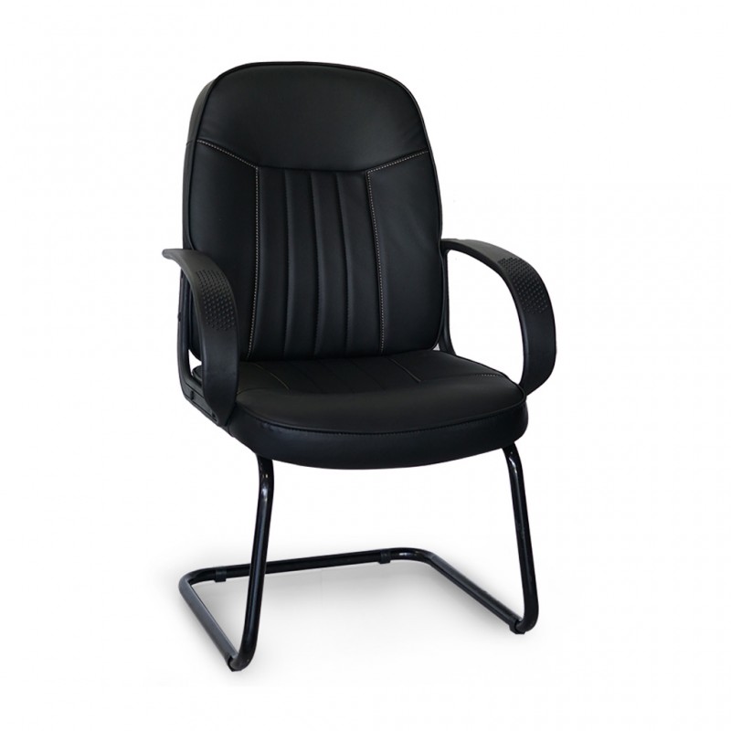 Naucalpan Visitor Chair Black Color HF494-1 Naucalpan Visitor Chair Black Color HF494-1