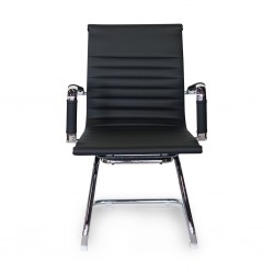 Amarillo Visitor Chair Black Color 985D-2