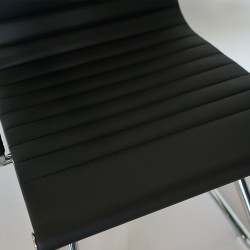 Amarillo Visitor Chair Black Color 985D-2