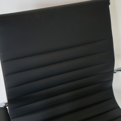 Amarillo Visitor Chair Black Color 985D-2