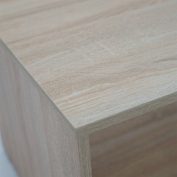 Cartagena Coffee Table Natural Wood Particle Board