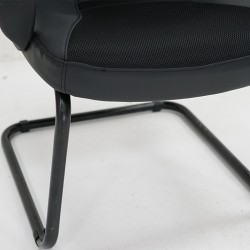 Reynosa Visitor Chair Black Color HF109-2