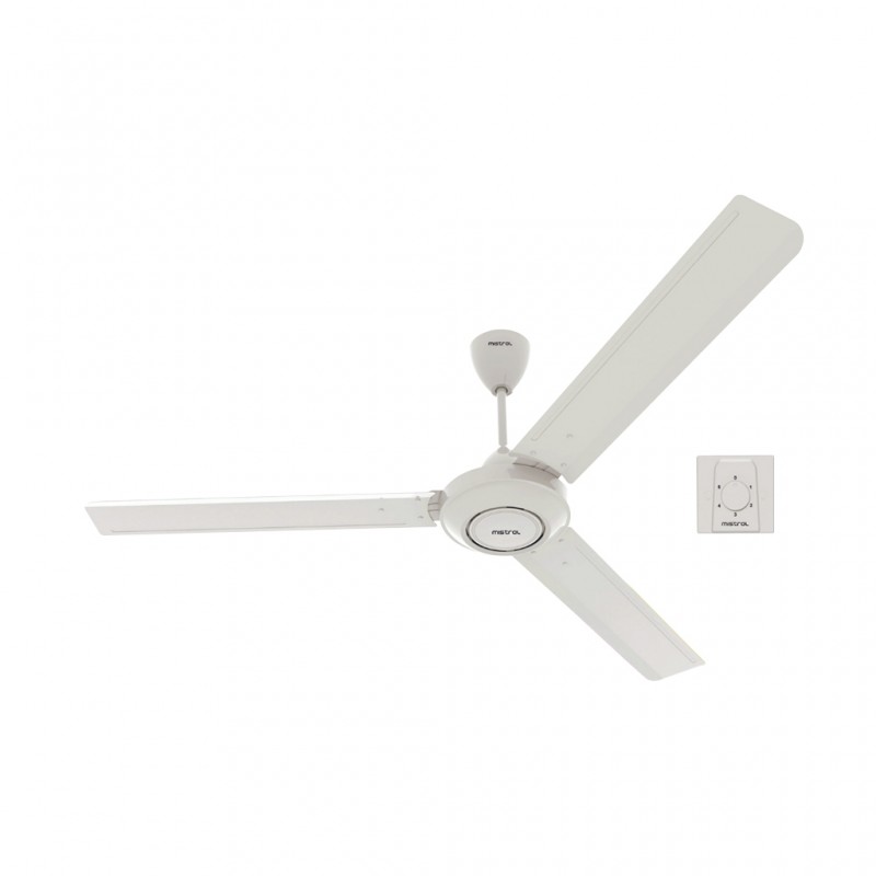 Mistral MCF560D 56" WH Ceiling Fan with 2YFW