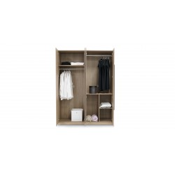 Alessia Bedroom Set 180x200 cm Walnut Color