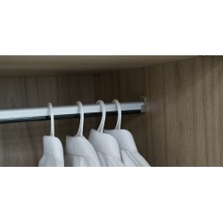 Alessia Bedroom Set 180x200 cm Walnut Color