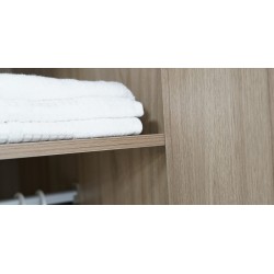 Alessia Bedroom Set 180x200 cm Walnut Color