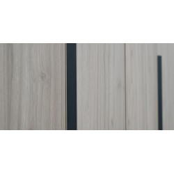 Alessia Bedroom Set 180x200 cm Walnut Color