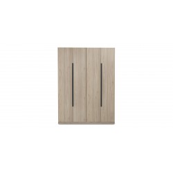 Alessia Bedroom Set 180x200 cm Walnut Color