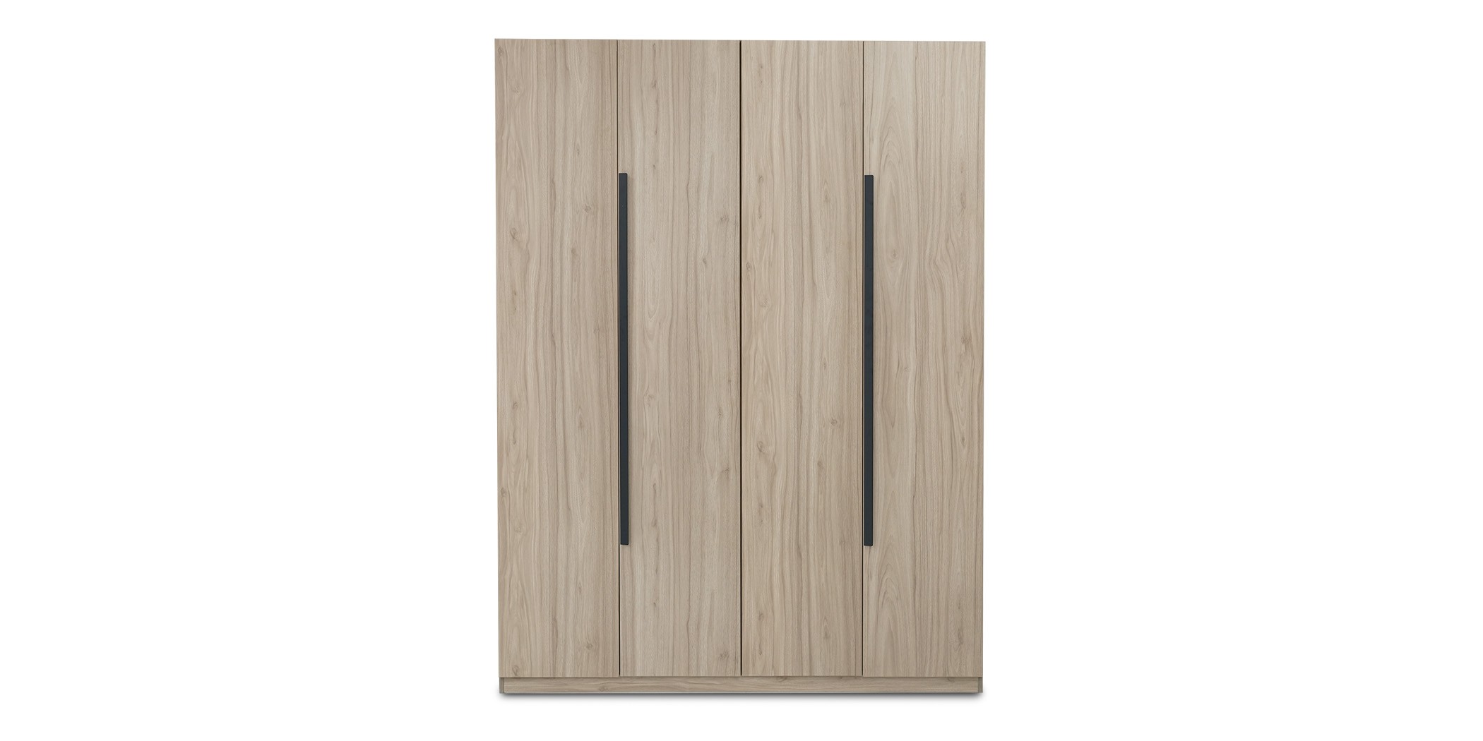 Alessia Bedroom Set 180x200 cm Walnut Color