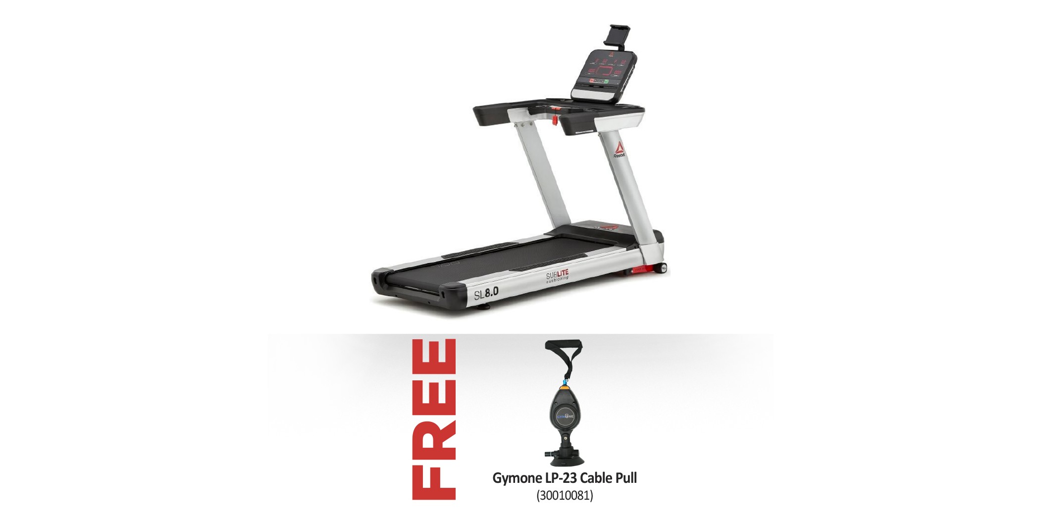 Reebok Treadmill Free Gymone LP-23 Cable Pull