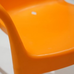 Cello Chair Metallo-Orange