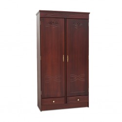 Denver Wardrobe 2 Doors MDF Sapele