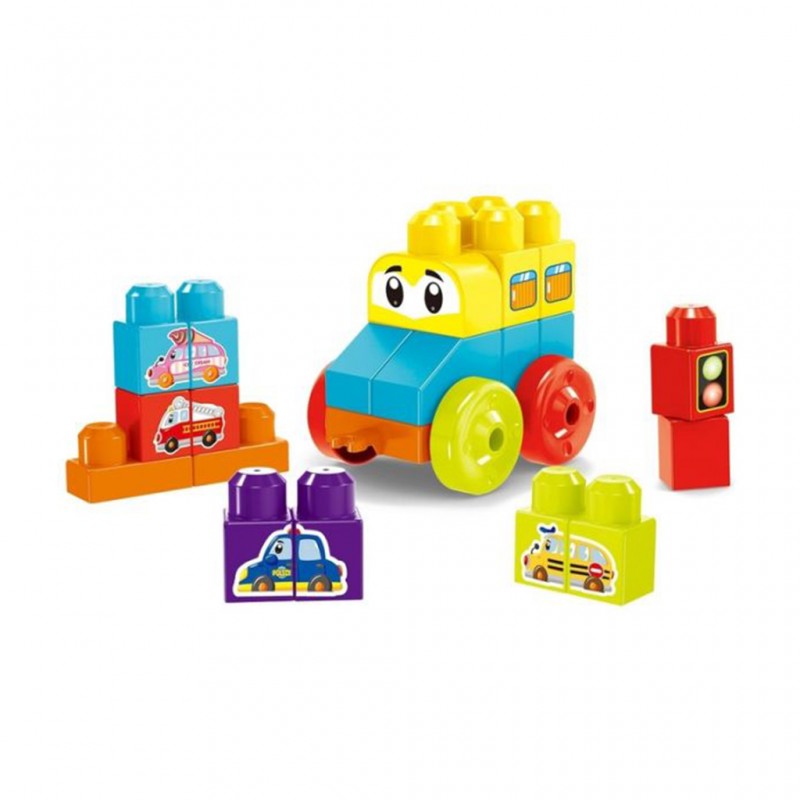 Masen Building Blocks 28Pcs-Funny Vehicle 188-554