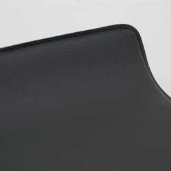 Avigon Bar Stool hard PVC Black Color