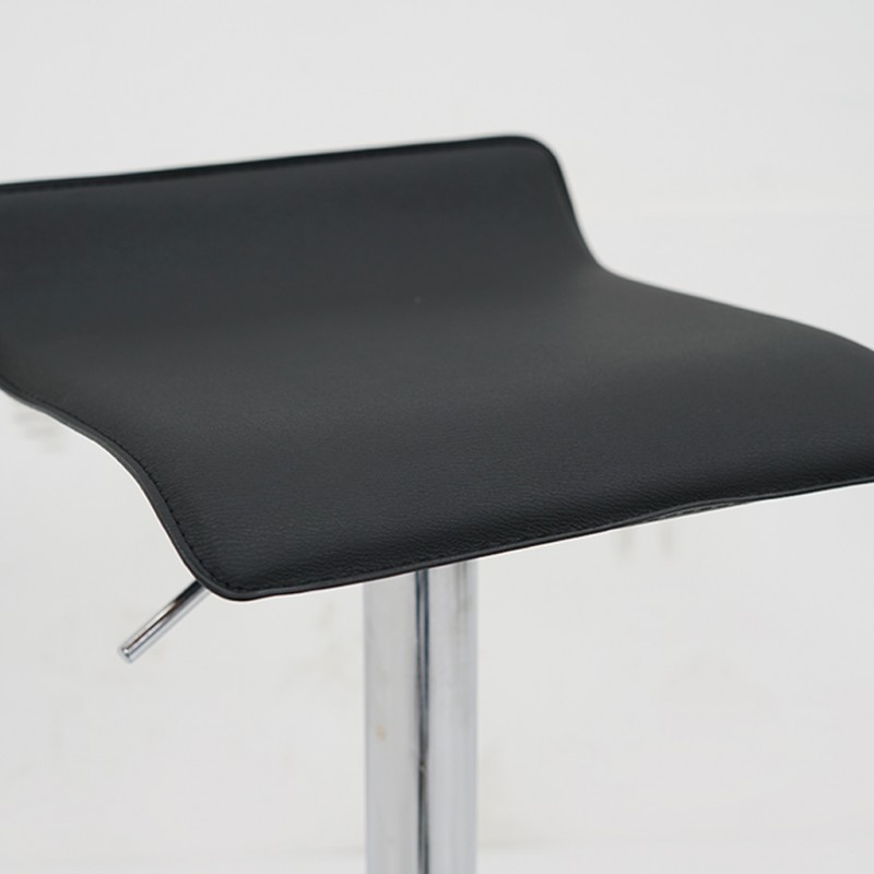 Avigon Bar Stool Hard PVC Black Color