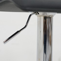 Avigon Bar Stool hard PVC Black Color