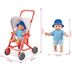 Masen Baby Doll With Trolley 7121-1