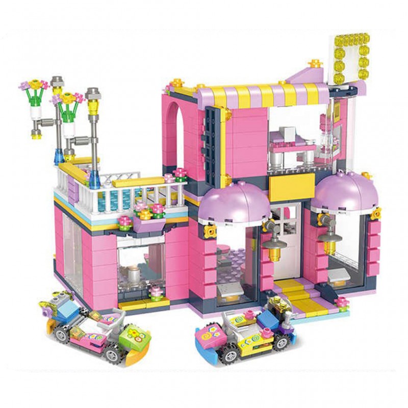 Masen Building Blocks 688 Pcs - Hairdressing Salon