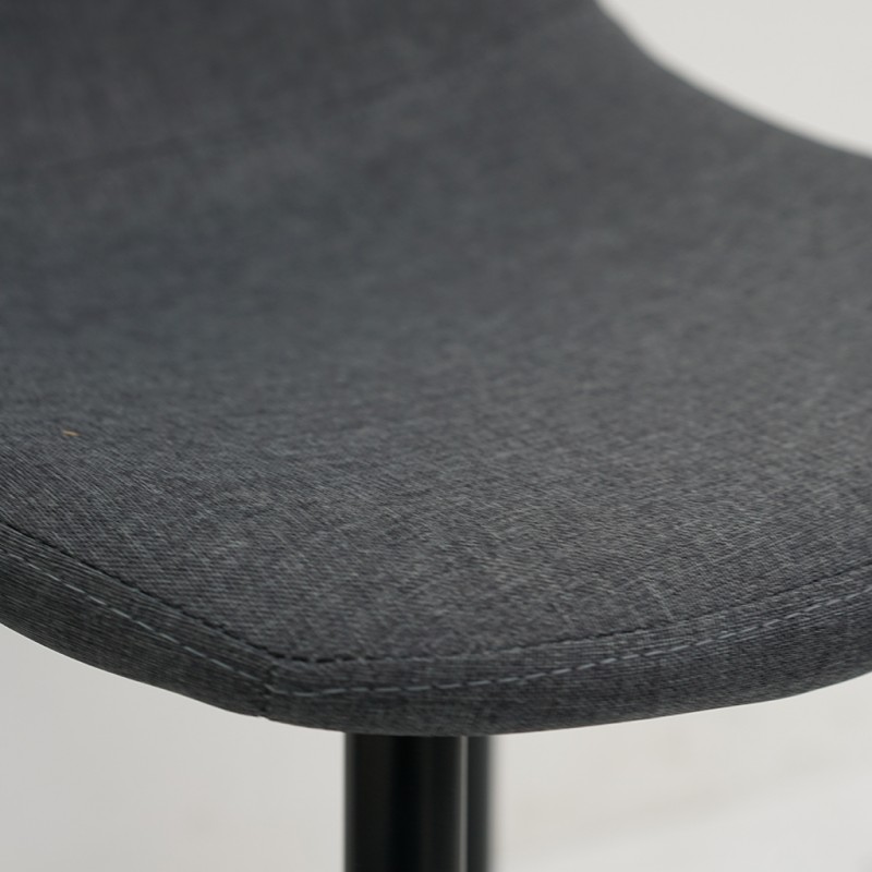 Derry Bar Stool Linen Grey Color