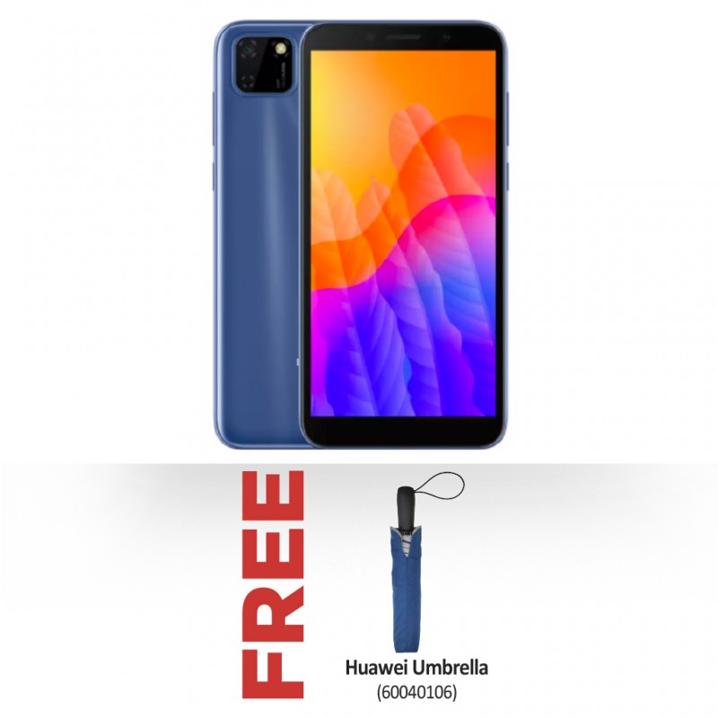 Huawei Y5P Blue & Free Huawei Umbrella