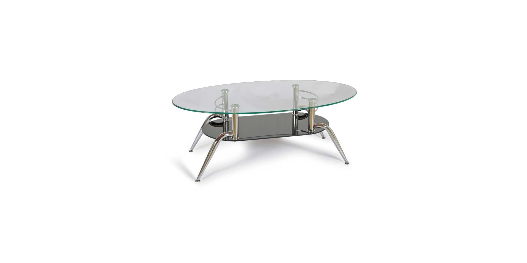 Elly Coffee Table Metal/Glass