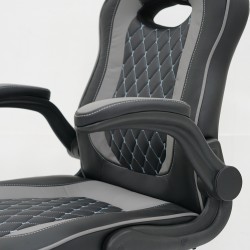 Rygar Gaming Chair Black /Grey Class 4 Gas Lift