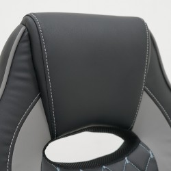 Rygar Gaming Chair Black /Grey Class 4 Gas Lift