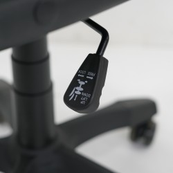 Rygar Gaming Chair Black /Grey Class 4 Gas Lift