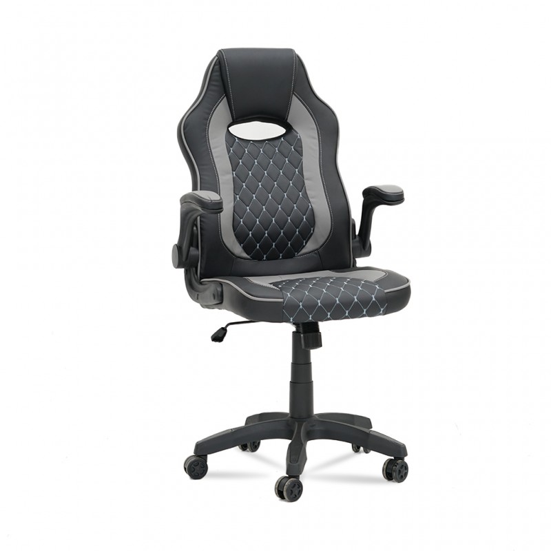 Rygar Gaming Chair Black Grey Class 4 Gas Lift