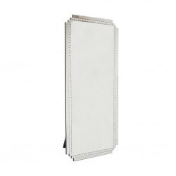 Floor Mirror W/Stand MDF Silver Finish L180xW90 cm JC-MN219