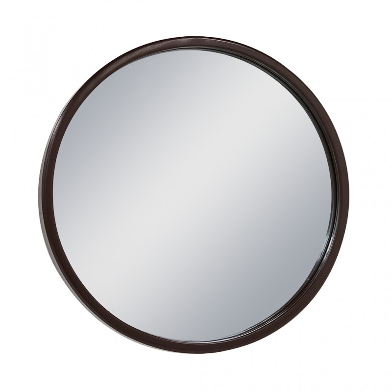 Wall Mirror in Metal Silver Finish Diameter 30 cm JC-MN311