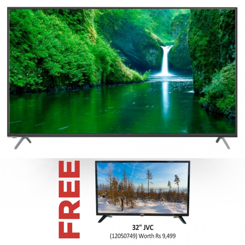 JVC LT-70N7105M 70" UHD DVB-T2 SMART TV & Free JVC LT-32N355 32'' HD DVB-T2 TV
