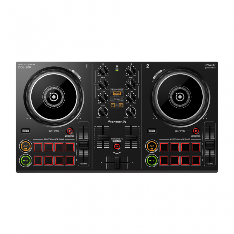 Pioneer DDJ-200 2-channel Smart DJ controller