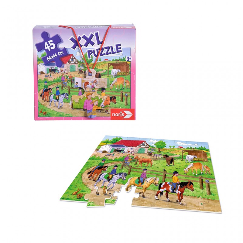 Simba Noris - Xxl Puzzle Pony Farm, 45Pcs 31790 Simba Noris - Xxl Puzzle Pony Farm, 45Pcs 31790