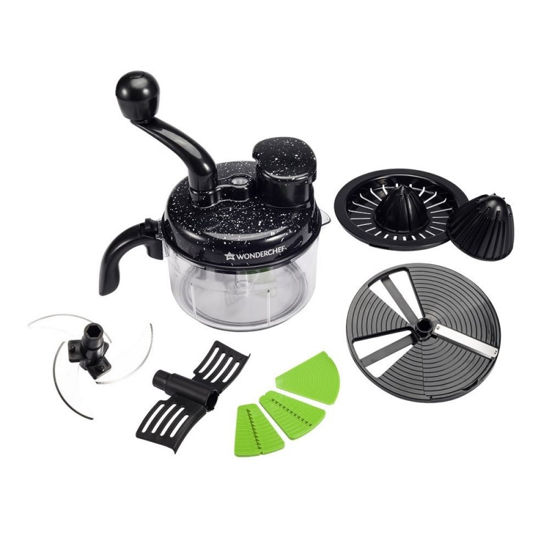 Wonderchef 63152405 Manual Chopper & Citrus Juicer