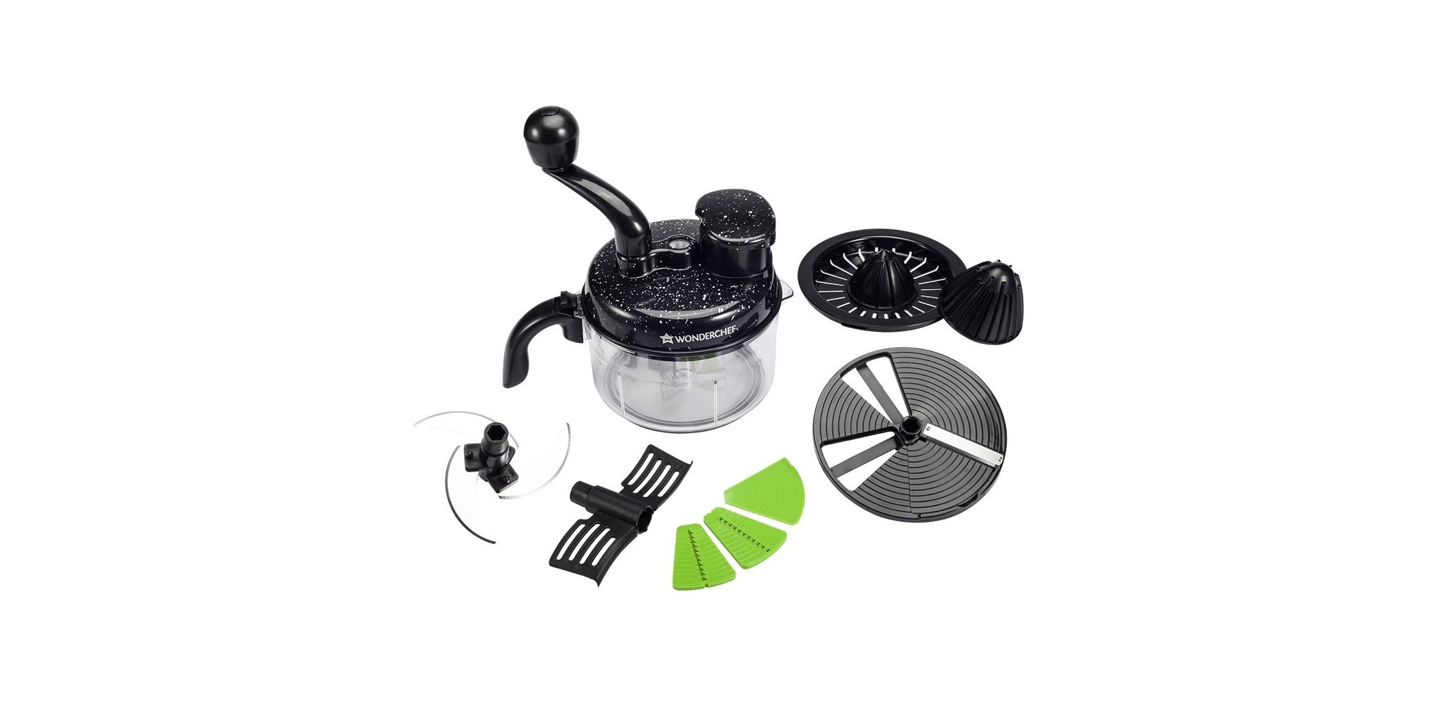 Wonderchef 63152405 Manual Chopper Citrus Juicer