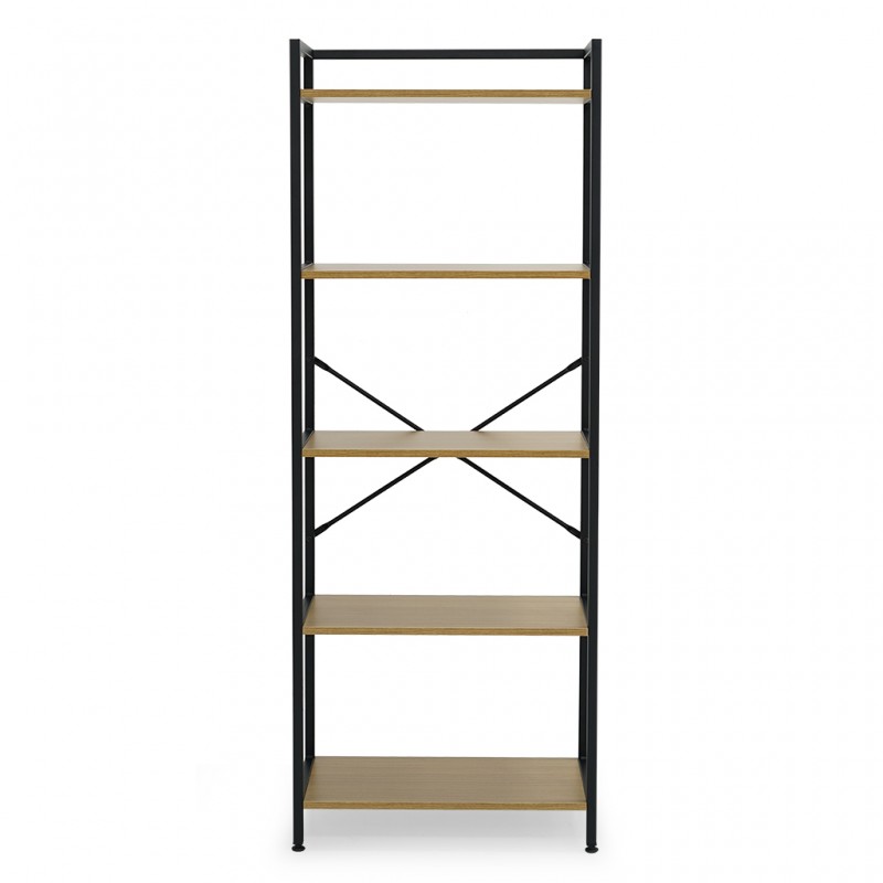 Ginevra Shelving Unit 5 Tiers Particle Board&Metal