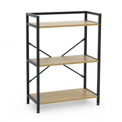 Aurora Shelving Unit 3 Tiers Particle Board&Metal