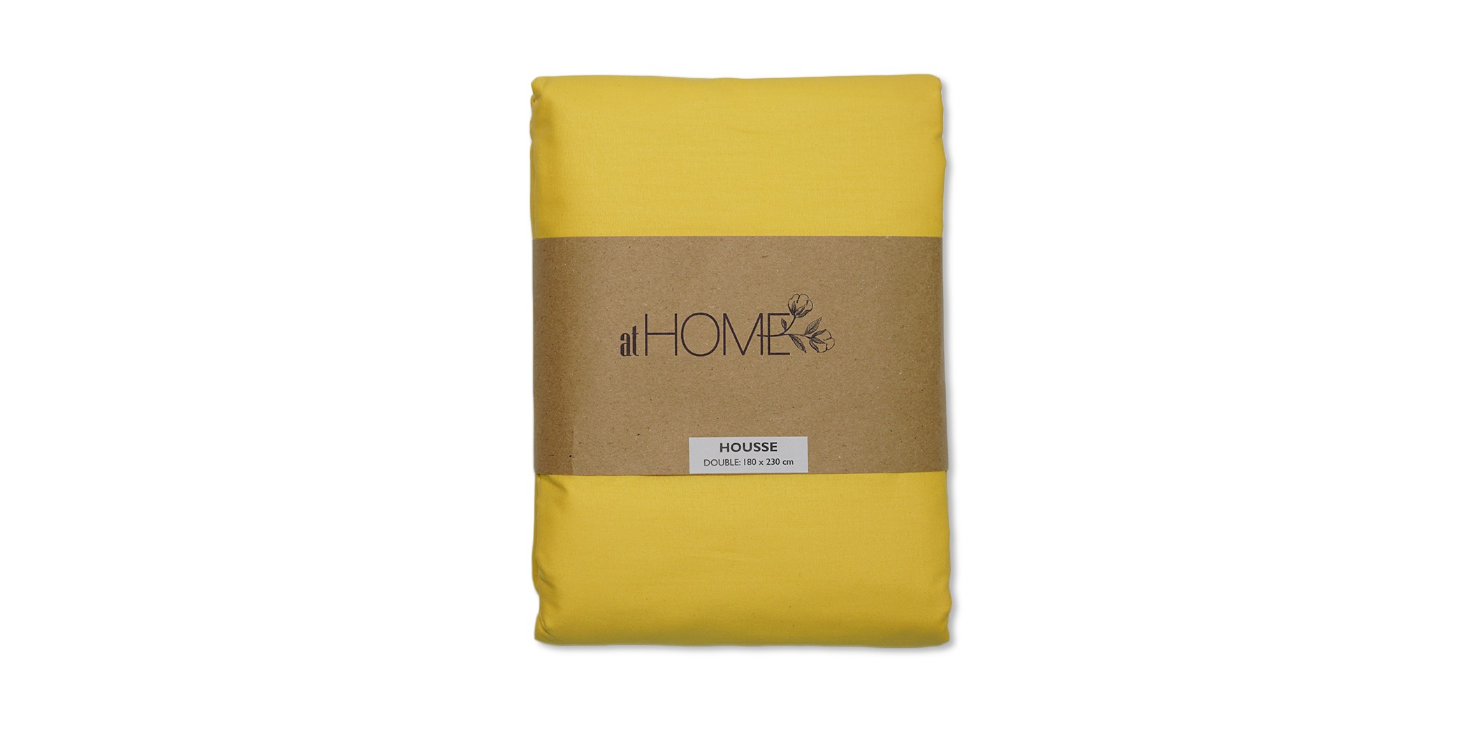 Fitted Sheet 140x190+20 cm Bright Yellow