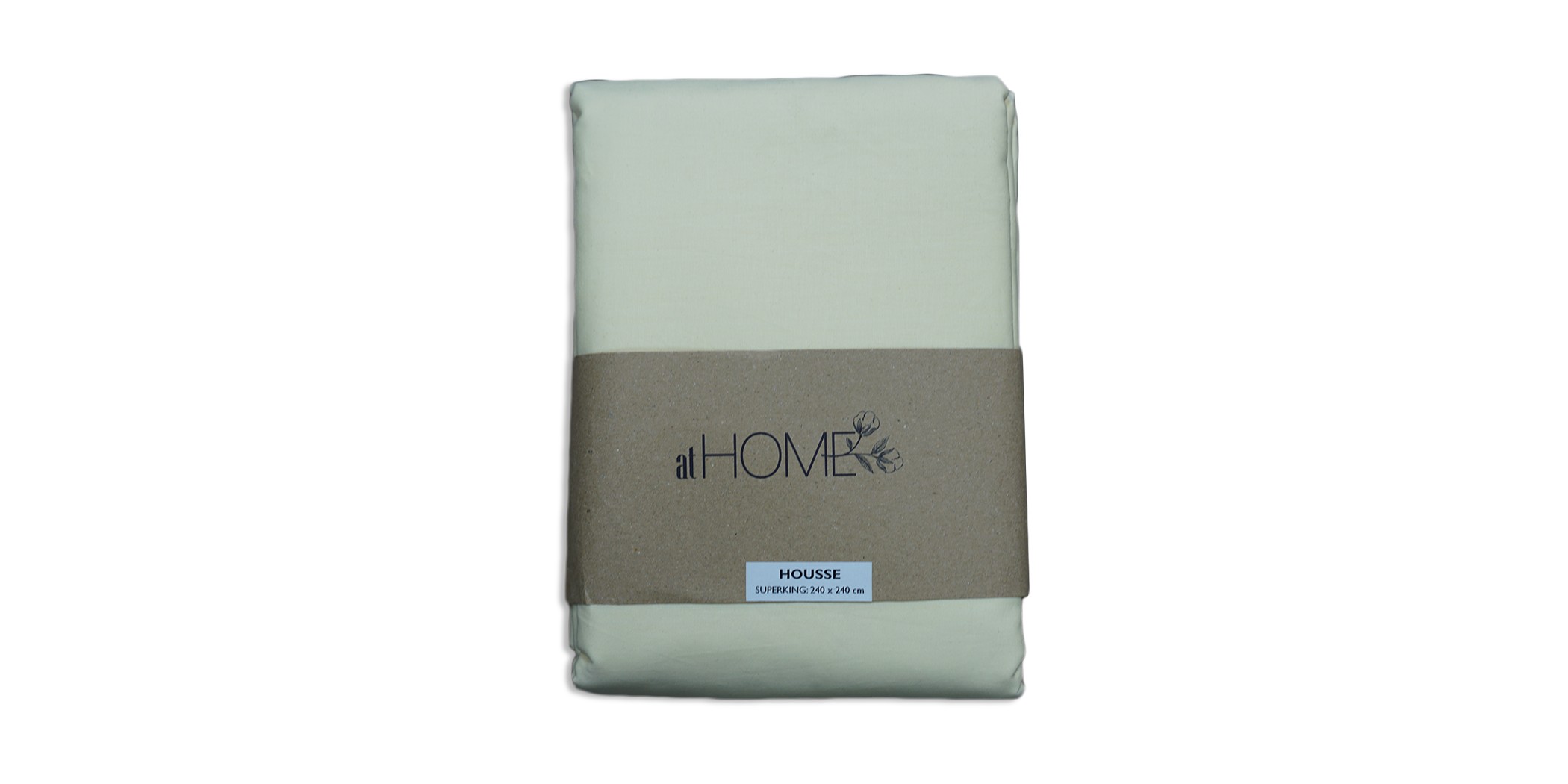 Fitted Sheet 200x200+20 cm Cream