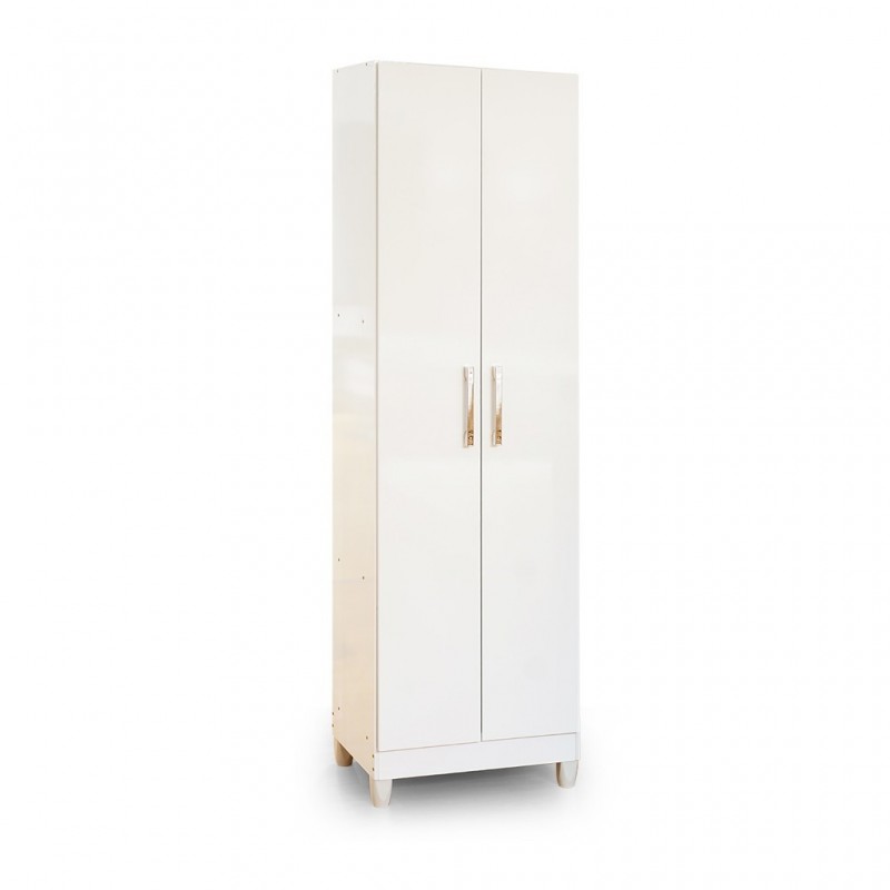 Glarus Wardrobe 2 Doors White