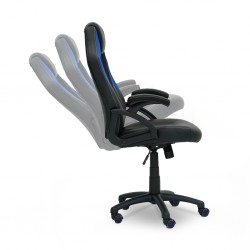 Spyro Gaming Chair Black /Blue Class 4 Gas Lift