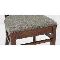 Leuven Dining Table and 6 Chairs Wenge Color